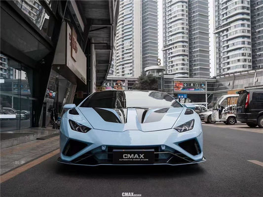 Новый продукт Комплект корпуса из углеродного волокна для Lamborghini Huracan EVO Huracan EVO Углеродный волокно спереди лопаты диффузер спойлер