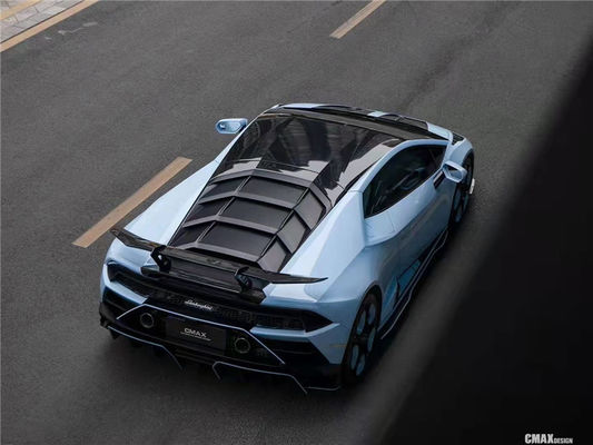 Новый продукт Комплект корпуса из углеродного волокна для Lamborghini Huracan EVO Huracan EVO Углеродный волокно спереди лопаты диффузер спойлер