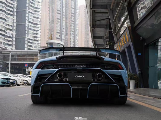 Новый продукт Комплект корпуса из углеродного волокна для Lamborghini Huracan EVO Huracan EVO Углеродный волокно спереди лопаты диффузер спойлер