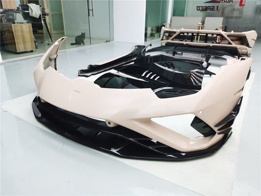 Новый продукт для Lamborghini Huracan LP580 LP610 Куриный комплект Huracan LP580 LP610 Обновление EVO Передние и задние бамперы