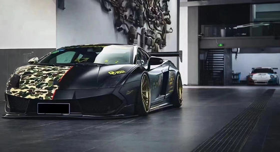 Новый продукт для Lamborghini Gallardo LP550 LP560 LP570 Body Kit Gallardo LB Style Широкий кузов