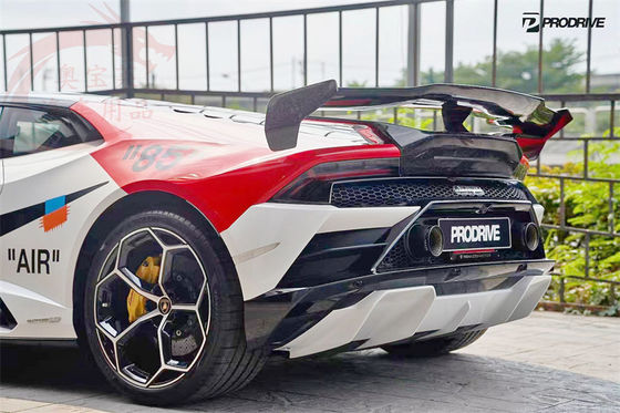 Для Lamborghini LP580 LP610 Углеродные волокна корпус Kit LP580 LP610 Усовершенствованный стиль VORS Углеродные волокна спойлер крыло