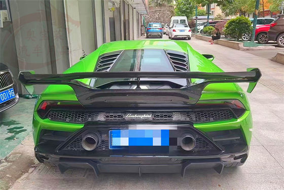 Для Lamborghini LP580 LP610 Углеродные волокна корпус Kit LP580 LP610 Усовершенствованный стиль VORS Углеродные волокна спойлер крыло
