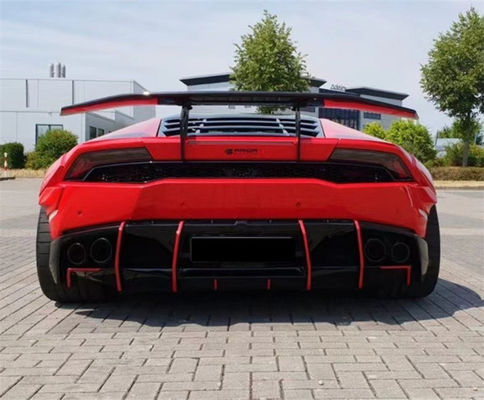Для Lamborghini LP580 LP610 Carbon Fiber Widebody Kit LP580 LP610 Усовершенствованный передний и задний бамперный спойлер в стиле PD