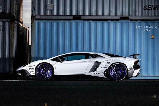 Для Lamborghini Aventador LP700 Карбоновая фигура LP700 Усовершенствованный LB-стиль боковой юбки