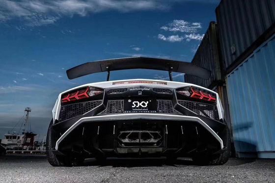 Для Lamborghini Aventador LP700 Карбоновая фигура LP700 Усовершенствованный LB-стиль боковой юбки