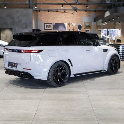 Карбоновая волокна Range Rover Sport Body Kit LM Style Передняя губа Автомобильный колесный свод