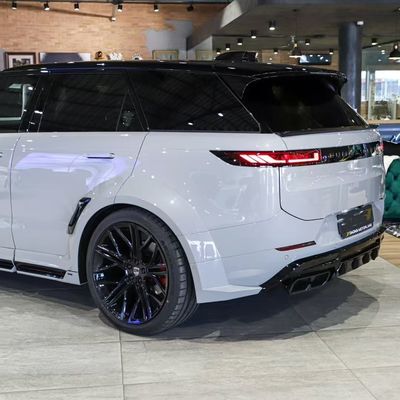 Карбоновая волокна Range Rover Sport Body Kit LM Style Передняя губа Автомобильный колесный свод