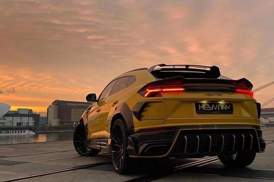 Автозапчасти для Lamborghini Urus Body Kit URUS Upgrades Keyvany-стиль Передний и задний бампер Широкофюзеляжный комплект