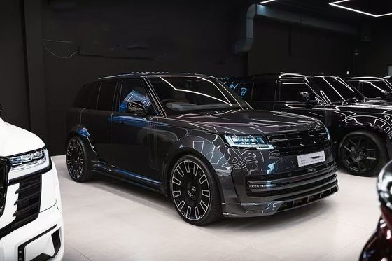 Корпус Land Rover из углеродного волокна LM стиль универсальный задний бампер Диффузер губ спойлер