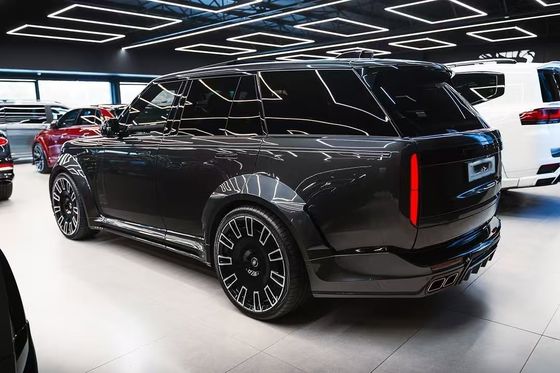 Корпус Land Rover из углеродного волокна LM стиль универсальный задний бампер Диффузер губ спойлер