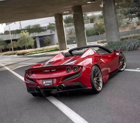 Комплект корпуса из углеродного волокна для Ferrari F8 Комплект корпуса из углеродного волокна передняя лопатка задняя диффузерная коробка спойлер