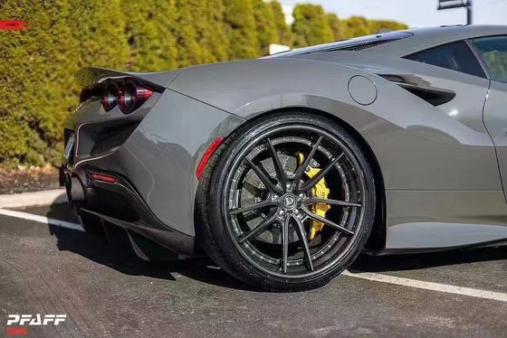 Комплект корпуса из углеродного волокна для Ferrari F8 Комплект корпуса из углеродного волокна передняя лопатка задняя диффузерная коробка спойлер