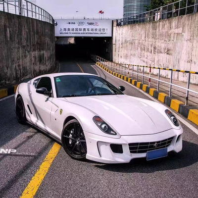 Для Ferrari 599 Body Kit 599 Усовершенствованный стиль VORS Передний и задний бампер Боковой юбки Спойлер Углеродные волокна Body Kit