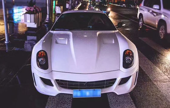 Для Ferrari 599 Body Kit 599 Усовершенствованный стиль VORS Передний и задний бампер Боковой юбки Спойлер Углеродные волокна Body Kit