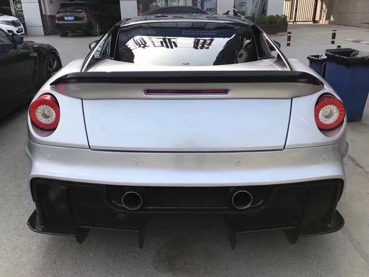 Для Ferrari 599 Body Kit 599 Усовершенствованный стиль VORS Передний и задний бампер Боковой юбки Спойлер Углеродные волокна Body Kit