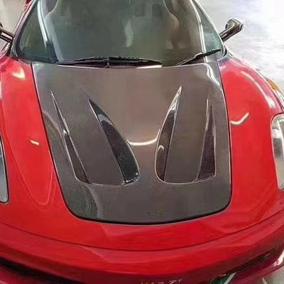 Высококачественное углеродное волокно для Ferrari F430 Углеродное волокно капот двигателя капот двигателя F430