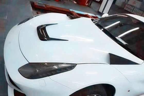 Высококачественное углеродное волокно для Ferrari F12 Углеродное волокно покрытие декорация F12 Углеродное волокно двигательный отсек Tuyere маленький кусок