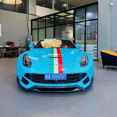 Высококачественный корпус из углеродного волокна F12 для Ferrari F12 Upgrade DMC Style Передняя лопатка Задняя диффузерный спойлер