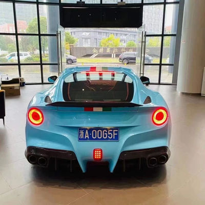 Высококачественный корпус из углеродного волокна F12 для Ferrari F12 Upgrade DMC Style Передняя лопатка Задняя диффузерный спойлер