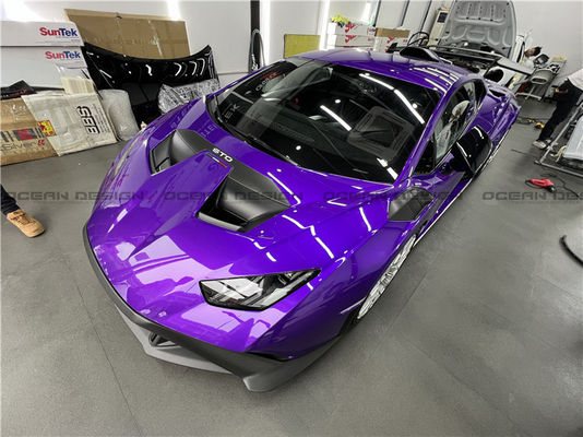 Сухой карбоновый фибер Карбоновый фибер корпус для Lamborghini Huracan STO Huracan STO Upgrades OEM-стиль Front Shovel Diffuser Body Kit