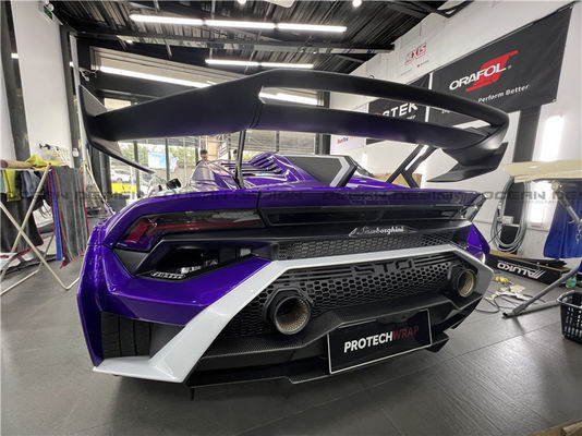 Сухой карбоновый фибер Карбоновый фибер корпус для Lamborghini Huracan STO Huracan STO Upgrades OEM-стиль Front Shovel Diffuser Body Kit