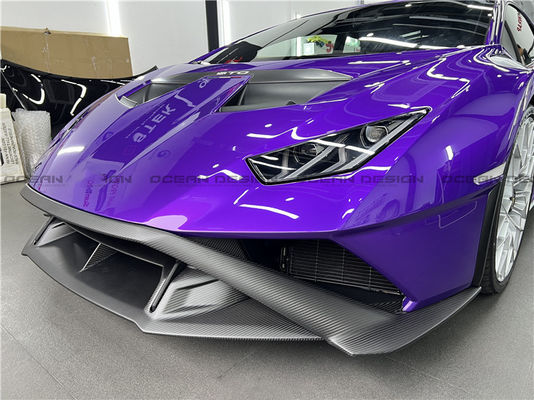 Сухой карбоновый фибер Карбоновый фибер корпус для Lamborghini Huracan STO Huracan STO Upgrades OEM-стиль Front Shovel Diffuser Body Kit