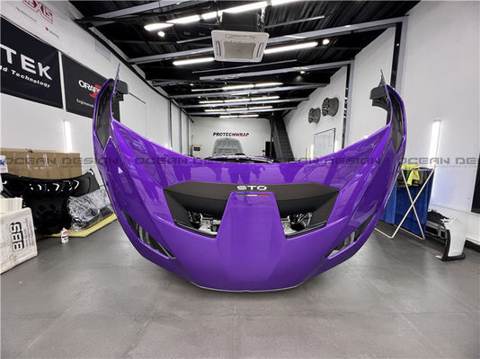 Сухой карбоновый фибер Карбоновый фибер корпус для Lamborghini Huracan STO Huracan STO Upgrades OEM-стиль Front Shovel Diffuser Body Kit