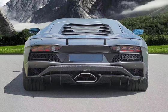 Комплект корпуса из углеродного волокна для Lamborghini LP740S LP740S Upgrade Upgraded MSY Style Front Shovel Diffuser Spoiler Body Kit