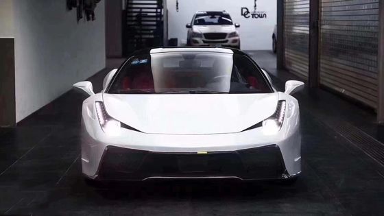 Для Ferrari 458 Карбоновая фигура 458 Усовершенствованный стиль VORS Передний и задний бампер Спойлер Боковая юбка Корпус