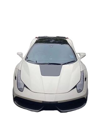 Автозапчасти для Феррари 458 Корпусный комплект 458 Модернизированный стиль Миша Передний и задний бампер Боковая юбка Hood Спойлер Корпусный комплект