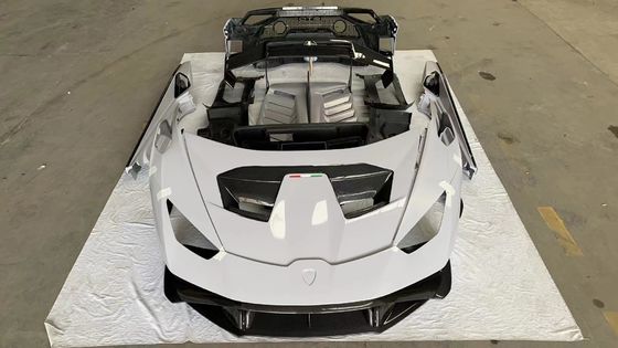 Комплект корпуса из углеродного волокна STP для Lamborghini Huracan LP580 LP610 Углеродный волокно передний и задний бампер спойлер капот