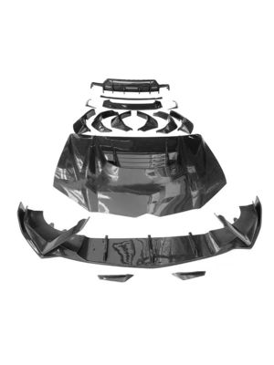 Для Lamborghini Urus Carbon Fiber Body Kit Urus Upgraded VORS Style Carbon Fiber Front Lip Diffuser Spoiler Hood с широким корпусом