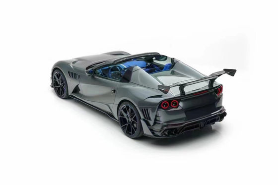 Для Ferrari 812 Carbon Fiber Body Kit 812 Усовершенствованный стиль MSY Carbon Fiber Передний и задний бампер Спойлер крыло