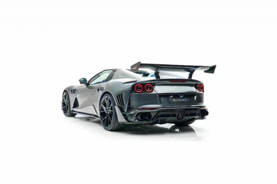 Для Ferrari 812 Carbon Fiber Body Kit 812 Усовершенствованный стиль MSY Carbon Fiber Передний и задний бампер Спойлер крыло