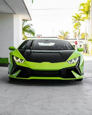 Для Lamborghini LP580 LP610 EVO Carbon Fiber Body Kit LP580 LP610 EVO Усовершенствованный передний бампер в стиле TecNIA