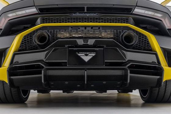 Для Lamborghini STO Carbon Fiber Body Kit STO Upgraded Vors Style Front Lip Diffuser Side Skirt Hood Carbon Fiber Body Kit (СТО обновленный корпус из углеродного волокна)