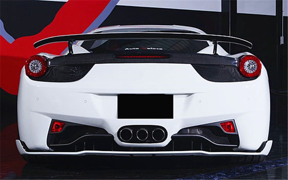 Для Ferrari 458 Carbon Fiber Body Kit 458 Carbon Fiber Front Lip Diffuser Spoiler Body Kit