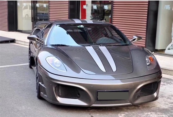 Для Ferrari F430 корпусный комплект F430 модернизированный ASI стиль передний и задний бамперы спойлер F430 корпусный комплект из углеродного волокна