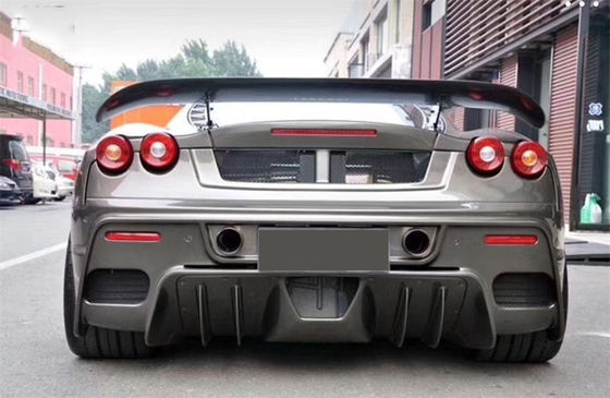 Для Ferrari F430 корпусный комплект F430 модернизированный ASI стиль передний и задний бамперы спойлер F430 корпусный комплект из углеродного волокна