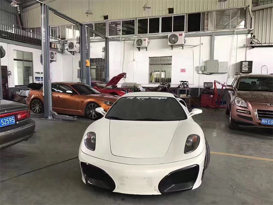 Для Ferrari F430 корпусный комплект F430 модернизированный ASI стиль передний и задний бамперы спойлер F430 корпусный комплект из углеродного волокна
