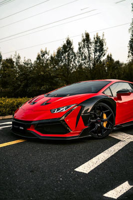580 Lamborghini Корпус из углеродного волокна DW Style Lp610 Корпусный комплект Спойлер Широкофункциональный комплект