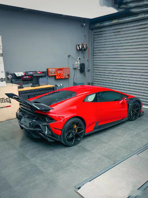 580 Lamborghini Корпус из углеродного волокна DW Style Lp610 Корпусный комплект Спойлер Широкофункциональный комплект