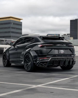 Черный кузов Ламборгини URUS Усовершенствованный 1016 Hood Spoiler Wide Body Kit