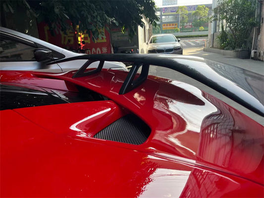 Для Ferrari F8 Спойлер из углеродного волокна F8 Усовершенствованный Novi Style Спойлер из углеродного волокна