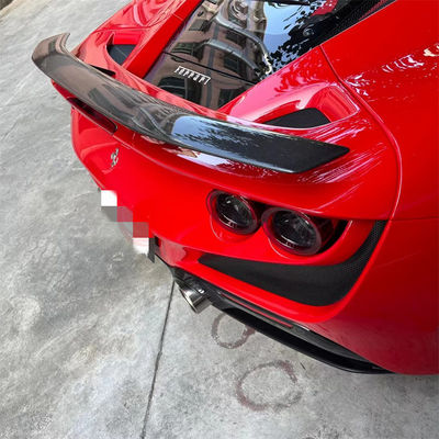 Для Ferrari F8 Спойлер из углеродного волокна F8 Усовершенствованный Novi Style Спойлер из углеродного волокна