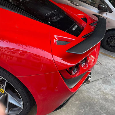 Для Ferrari F8 Спойлер из углеродного волокна F8 Усовершенствованный Novi Style Спойлер из углеродного волокна