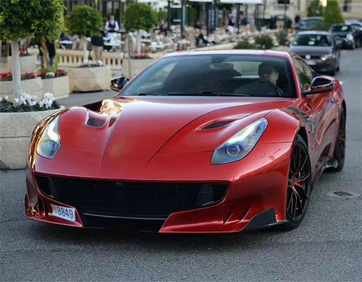 Для Ferrari F12 Карбоновая каска F12 Усовершенствованный корпус каска из карбоновая волокна стиля TDF