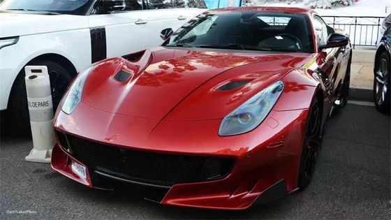 Для Ferrari F12 Карбоновая каска F12 Усовершенствованный корпус каска из карбоновая волокна стиля TDF