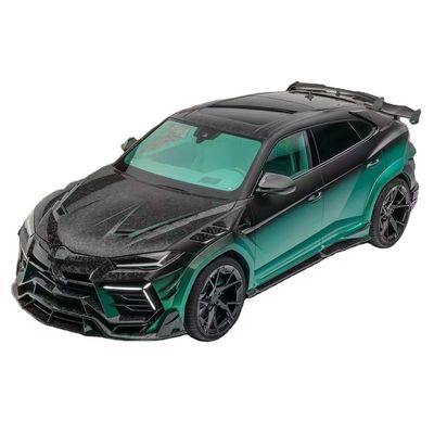 280мм Lamborghini Body Kit URUS MSY Style Передний и задний бампер Спойлер Hood Kit Зеленый